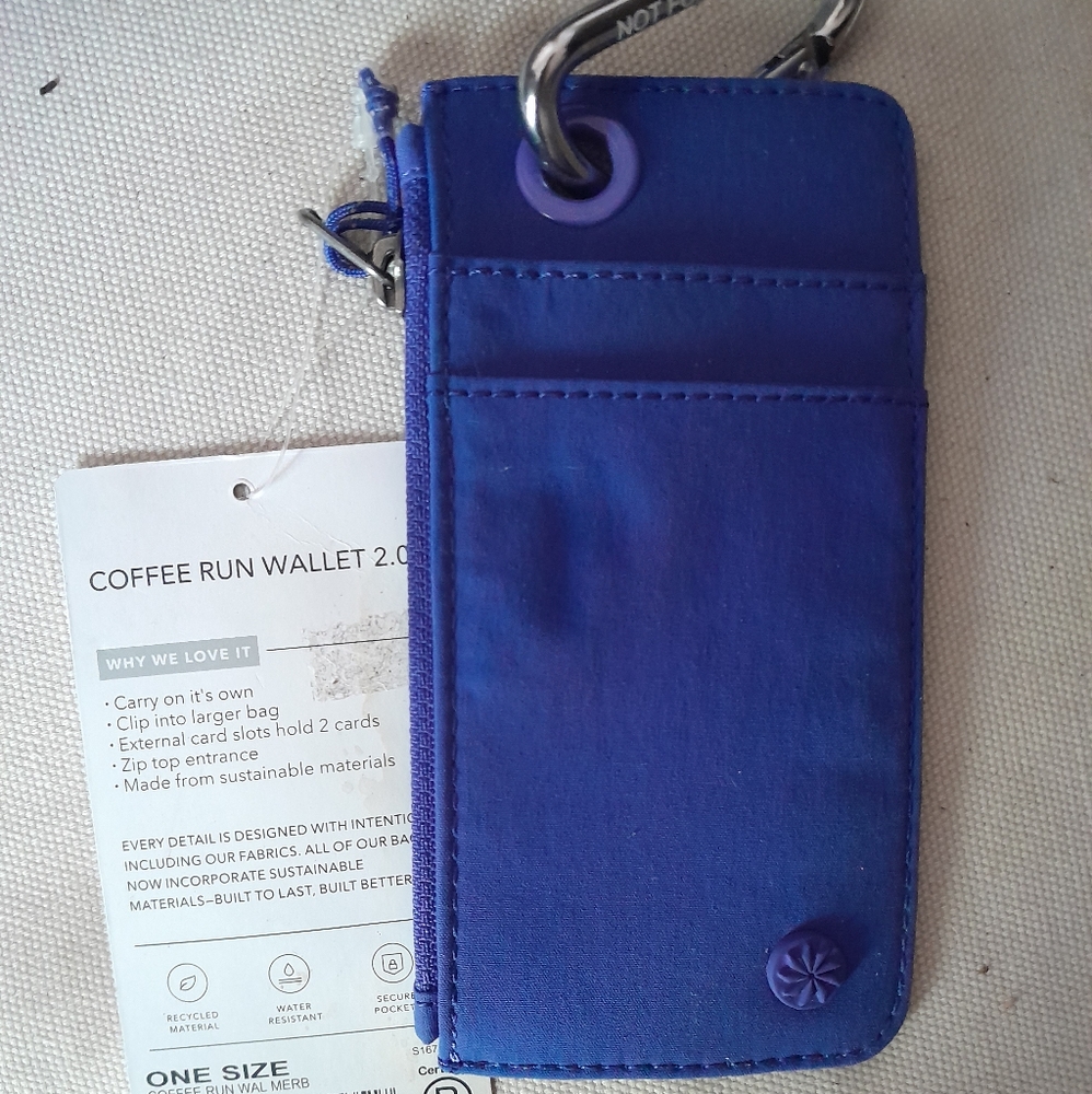 Athleta coffee run wallet